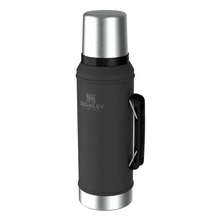 Termo Stanley 950 Ml Con Manija Pico Cebador Original Negro