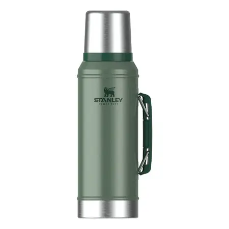 Termo Stanley 950 Ml Con Manija Pico Cebador Original Verde 2.0
