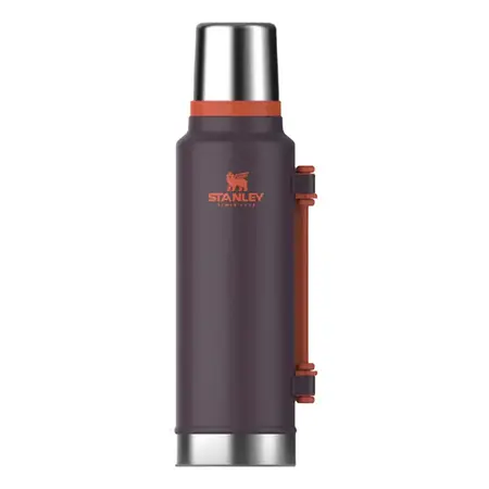 Termo Stanley Clásico Original 1.4ml C/ Tapón Cebador Y Tapa Ciruela