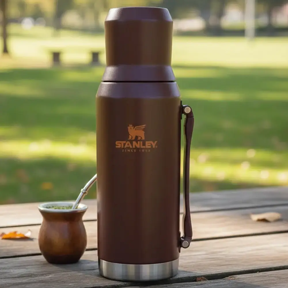 Termo Stanley Ideal Mate Bottle 1.2 L Acero Inox Agua 24 Hs Coffee