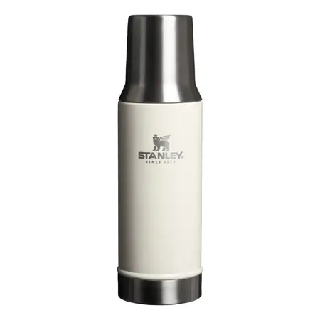 Termo Stanley Original Mate System Classic 800ml. Con Tapa Cream Gloss