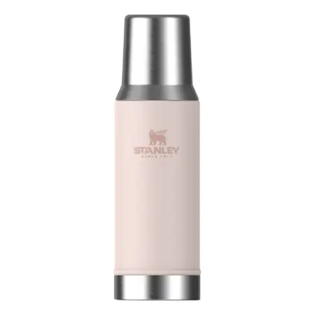 Termo Stanley Original Mate System Classic 800ml. Con Tapa Rosa claro