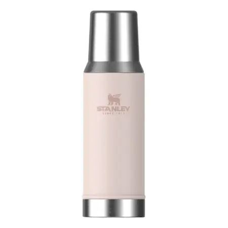 Termo Stanley Original Mate System Classic 800ml. Con Tapa Rosa claro