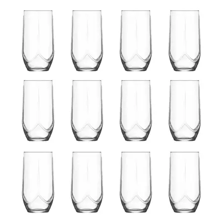 Vaso Aizona Long Drink Di Vitto 405cc Refresco Vidrio X 12 U Transparente