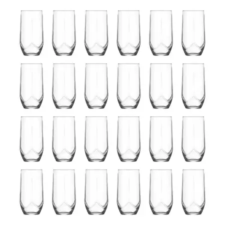 Vaso Aizona Long Drink Di Vitto 405cc Refresco Vidrio X 24 U - Transparente