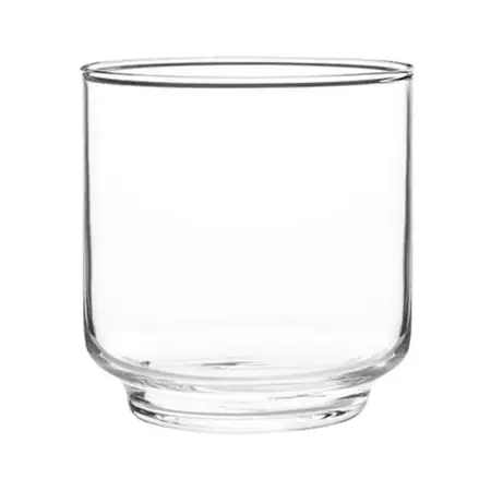 Vaso Bajo Alegro Jerico Cristar Vidrio Jugo 282ml X1 Unidad Transparente