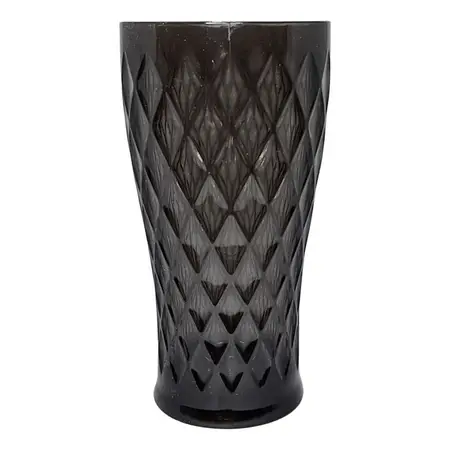 Vaso Carol Glamour De Acrilico Labrado 500ml Colores X1 Uni Gris oscuro