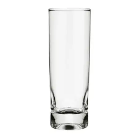 Vaso De Vidrio Amassadinho Tubo Nadir Importado 290ml X1 U - Transparente