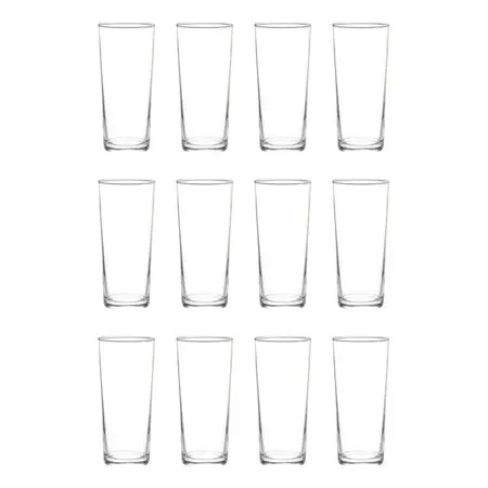 Vaso Lexington Trago Largo 334 Ml Vidrio Cristar X 12 Unid. Transparente