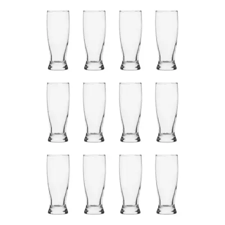 Vaso Pinta Amsterdam Cerveza Vidrio 325ml Rigolleau X 12 Un. Transparente