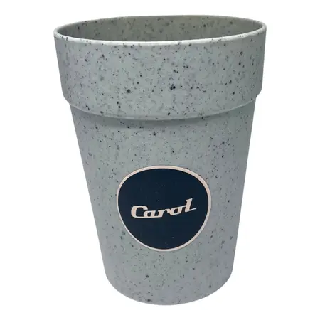 Vaso Plástico Linea Granito Carol De 420 Ml X1 Unidad Cocina Tiza