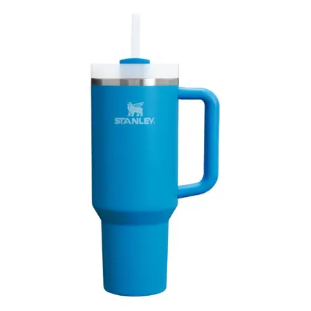 Vaso Quencher 1.18 Litros Vaso Térmico Bombilla Stanley Azure Liso