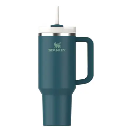 Vaso Quencher 1.18 Litros Vaso Térmico Bombilla Stanley Coastal Teal Liso