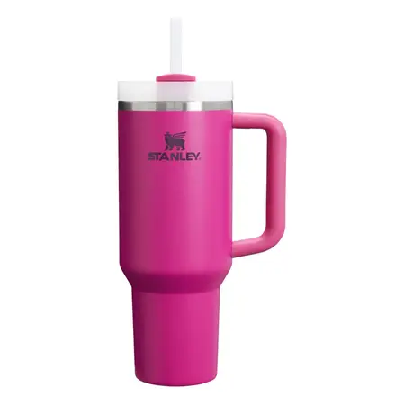 Vaso Quencher 1.18 Litros Vaso Térmico Bombilla Stanley Fuchsia Liso