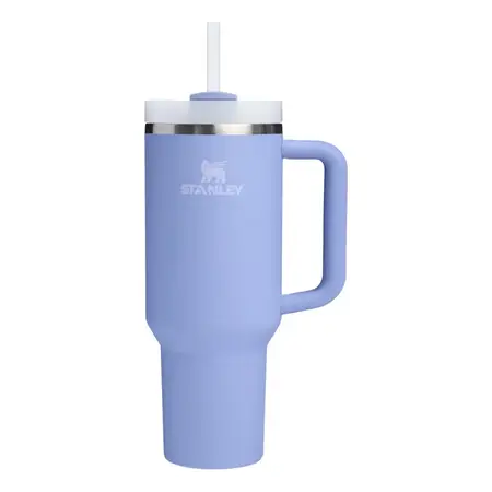 Vaso Quencher 1.18 Litros Vaso Térmico Bombilla Stanley Hydrangea Liso