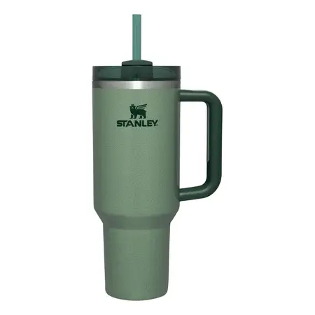 Vaso Quencher 1.18 Litros Vaso Térmico Bombilla Stanley Verde Liso