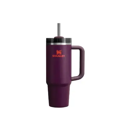 Vaso Quencher 887 Ml Vaso Térmico Con Bombilla Stanley Ciruela