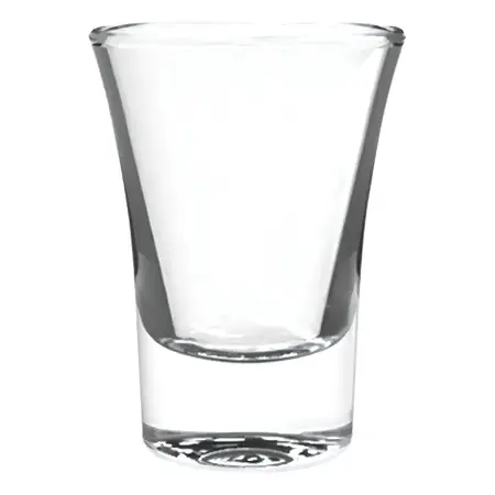 Vaso Shot Tijuana Rigolleau Vidrio Caja X 72 Unidades Color Vidrio Transparente