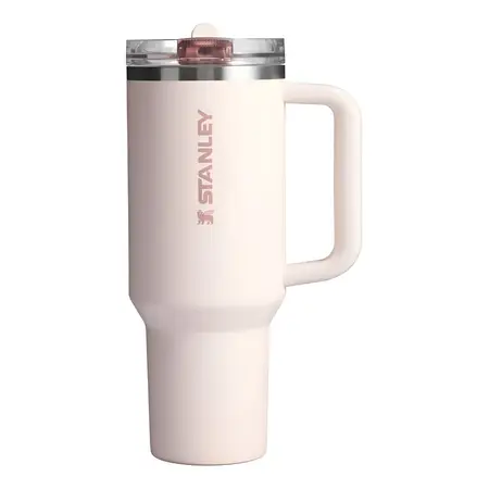 Vaso Stanley Quencher Protour Flip Straw 1.2lt Rose Quartz