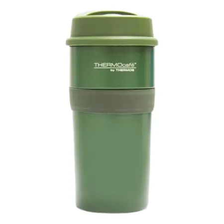 Vaso Térmico Click 420 Ml Acero Inoxidable | Thermos Verde