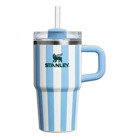 Vaso Térmico Con Bombilla Quencher 591 Ml | Stanley - Cornflower Cabana Gloss