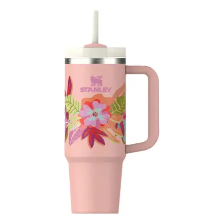 Vaso Térmico Con Bombilla Stanley Quencher H2.0 De 887 Ml Sorbet Tropic