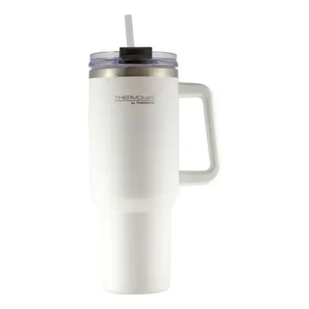 Vaso Térmico Quencher Dual 1.2 Litros Ac Inox Tapa | Thermos Blanco