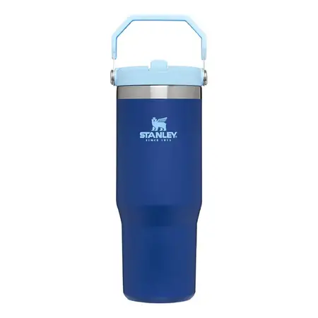 Vaso Térmico Stanley Flip Straw Color Lapis 887 Ml