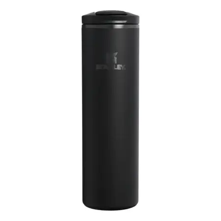 Vaso Térmico Stanley Transit Flip Top Mug | 473 Ml Acero Negro 2.0 Lisa