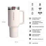 Vaso Termico Stanley Quencher Protour Flip Straw | 1.18l Rose quartz
