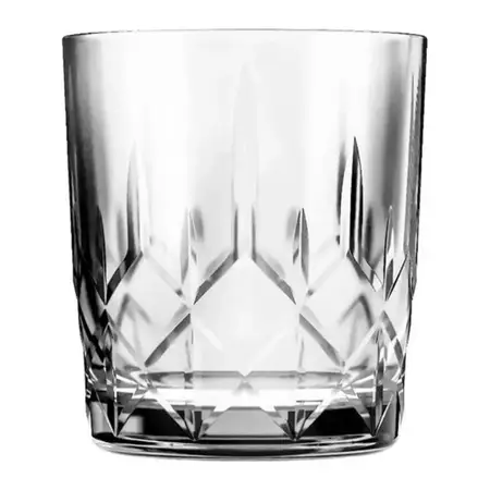 Vaso Valencia Vidrio Labrado Whisky Velas 350 Ml | Nadir Transparente