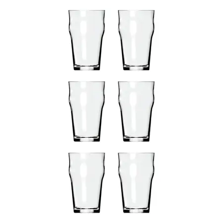 Vaso Vidrio Cerveza Pinta Stout 473 Ml Nadir Cod. 7051 X6 U