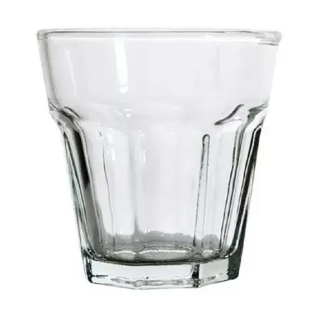 Vaso Vidrio Facetado Rigolleau Oslo 100ml Soda Restaurant X1 Transparente