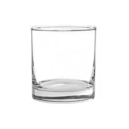 Vaso Whisky Cylinder Vidrio Nadir 320 Ml X 1 Unidad Transparente