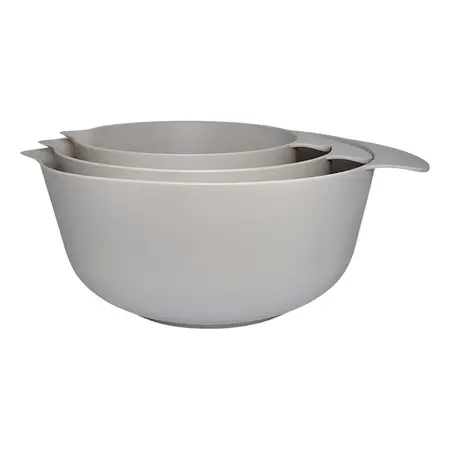 X3 Bowl Para Batir Con Pico Y Asas Linea Fusión Carol Color Tiza